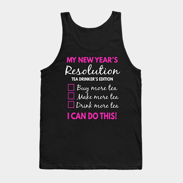 Happy New Year's Eve 2022 - Tea Drinker's Edition Tank Top by Moonsmile Products